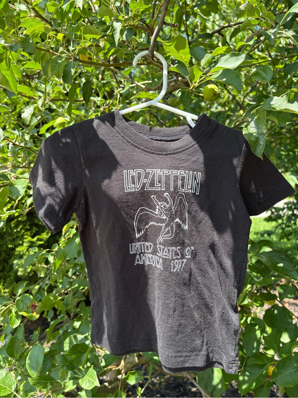 Black Kids' Graphic Tee